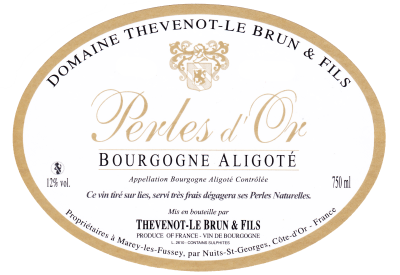 Bourgogne Aligoté "Perles d'Or" 2022