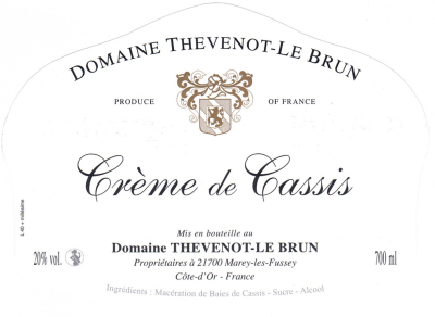 Crème de Cassis